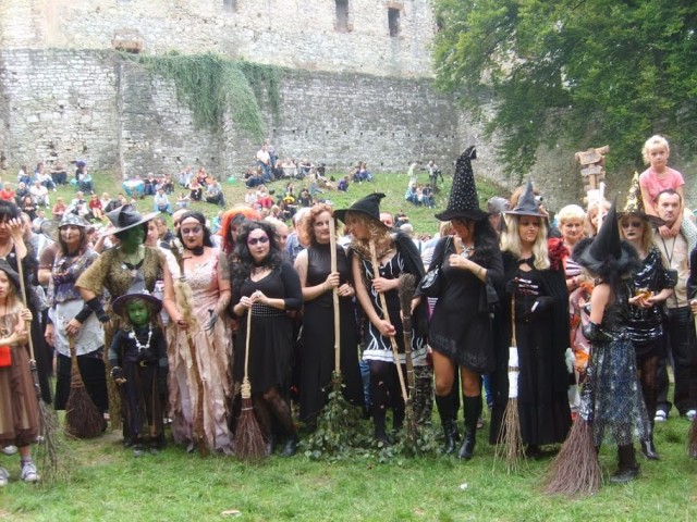 The Witches' Convention at the Lipowiec Castle. Fot. GOKiS Babice