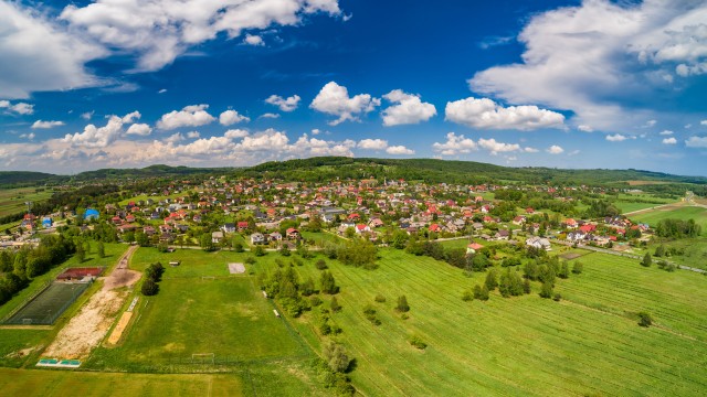Panorama sołectwa Babice. Fot. S. Urbaniak