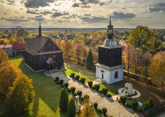 Kościół parafialny w Mętkowie. Fot. R. Niebieszczański